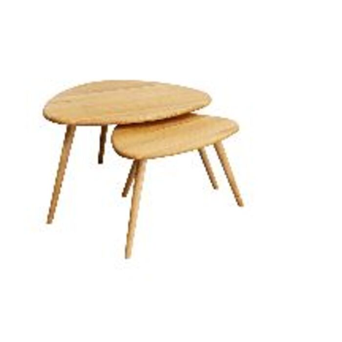 Side Table Vigo Color Walnut (2/Set)
